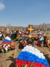 Russia - Gusinobrodskoye cemetery in Novosibirsk