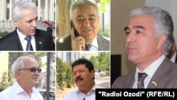 Xamroxon Zarifi, Akbarşo İskandarov, Saidcafar Usmonzoda, Şokircon Hakimov, Ahmadşoh Komilzoda