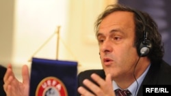 UEFA-nın prezidenti Mişel Platini