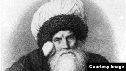 Imam Shamil-A photo of engraving, illustration,