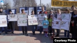 Митинг в защиту томского деревянного зодчества, 2015 год