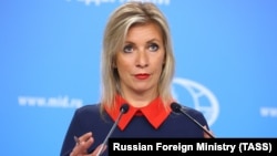 Rusiya xarici işlər nazirliyinin sözçüsü Maria Zakharova July 1, 2021