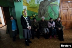 Пациенты психоневрологической больницы в Славяносербске, территория, подконтрольная "ЛНР"