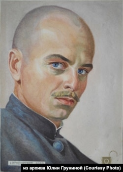 Юрий Грунин. Автопортрет. 1953