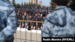 На митинге в Магасе, 26 марта 2019г.