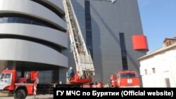 Проверка МЧС в торговом центре в Улан-Удэ