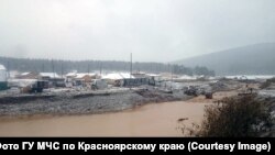 Прорыв дамбы в Красноярском крае