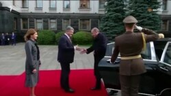 Президент Турции прибыл в Киев (видео)